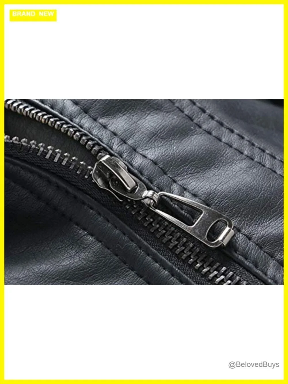 Kids Faux Leather Motorcycle Bomber Jacket - PU Soft Slim Fit Coat